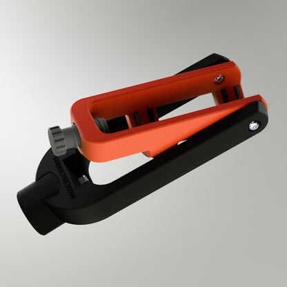 GTX Elite - Head for Curling Delivery Stick - Black / Red