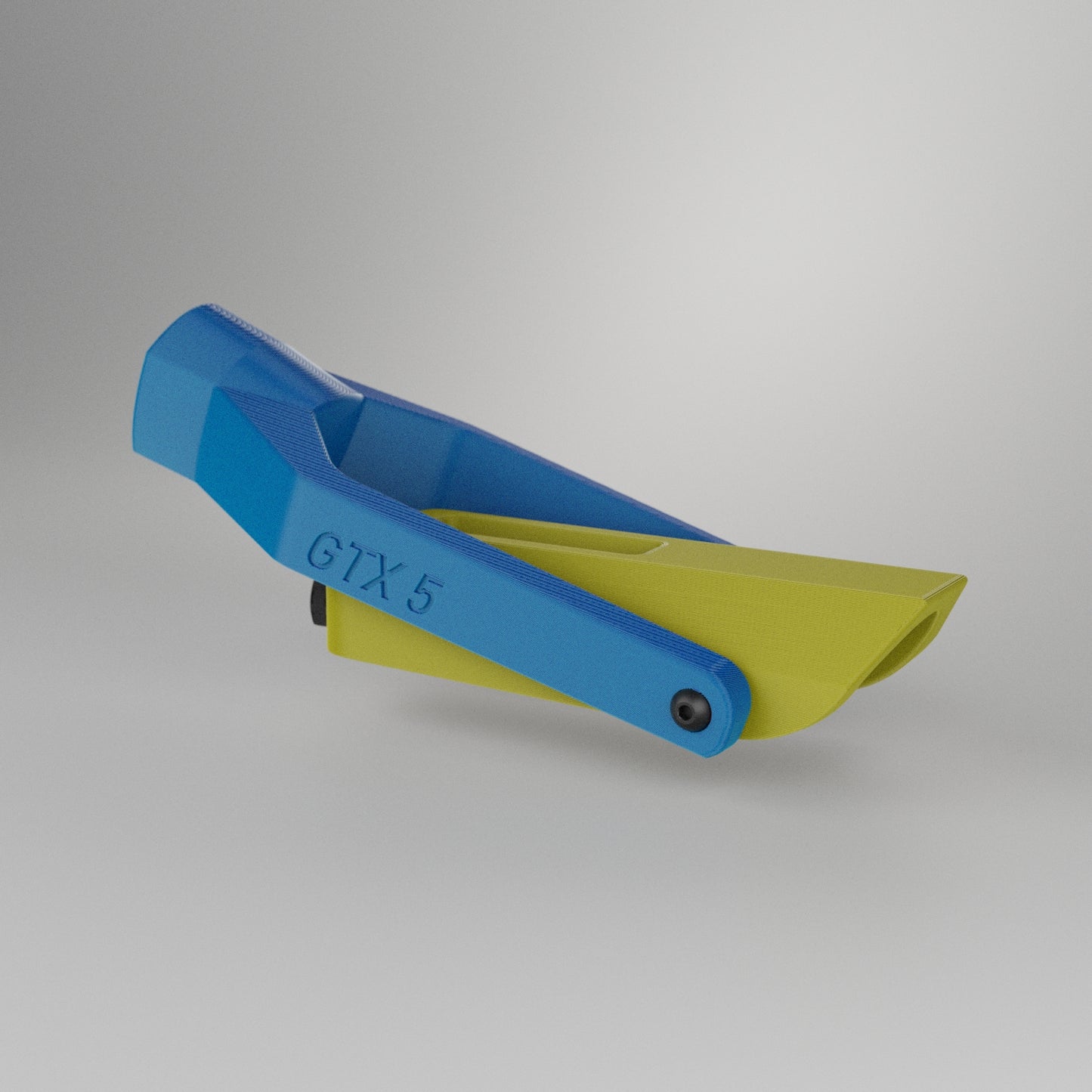 GTX 5 - Head for Curling Delivery Stick - Blue / Yellow